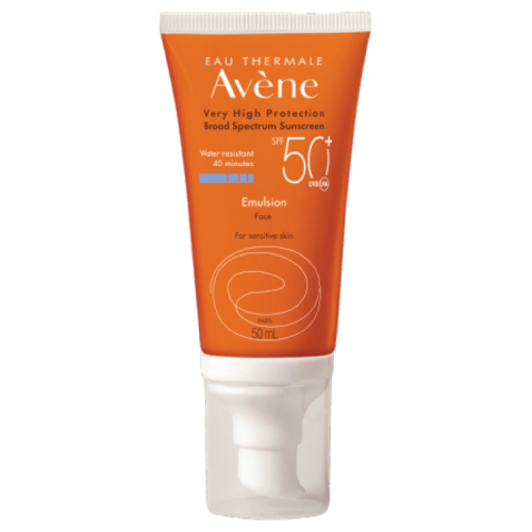 Avene Sunscreen SPF 50+ Emulsion Face 50ml image 0